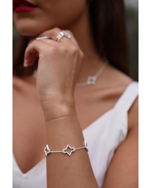 Linda Fiore Metallic Starlite Bracelet