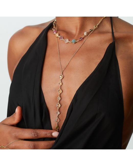 La Soula Jewelry Metallic Penelope Body Chain