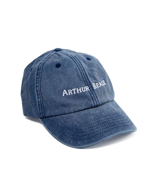 Arthur Beale Blue Vintage Baseball Cap for men