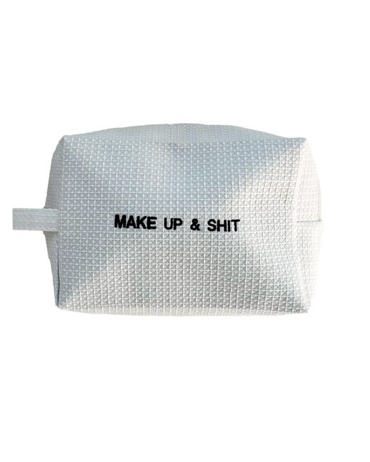 Lilly Loves Metallic Embroidered Make Up & Shit Washbag