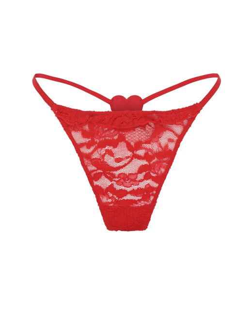 Wild Lovers Red Amia Thong