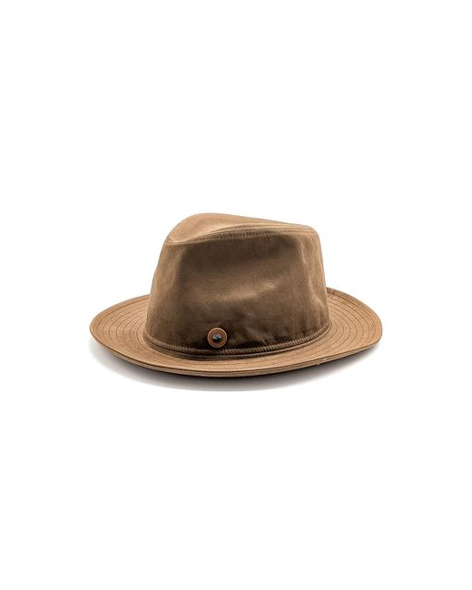 DORIA 1905 Brown Safari Rainproof Drop Hat for men