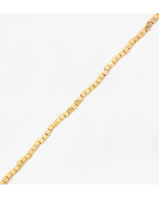 Uchi and Soto Metallic Shikaku Small Bead Necklace