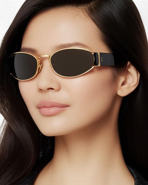 Cossimo Brown Monaco Bisou Sunglasses