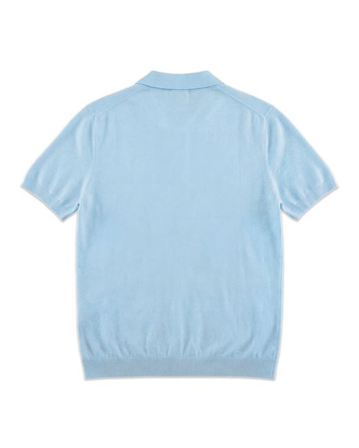 &SONS Trading Co Blue Bianchi Polo for men