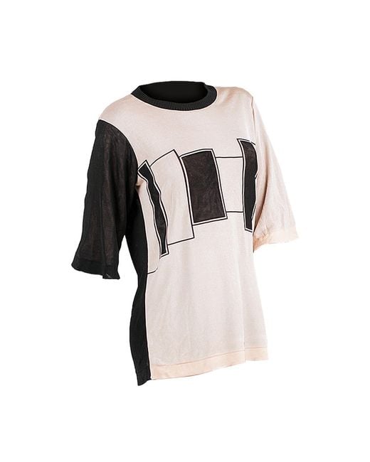 Maison Bogomil Black Two-Colour, Knitted Blouse