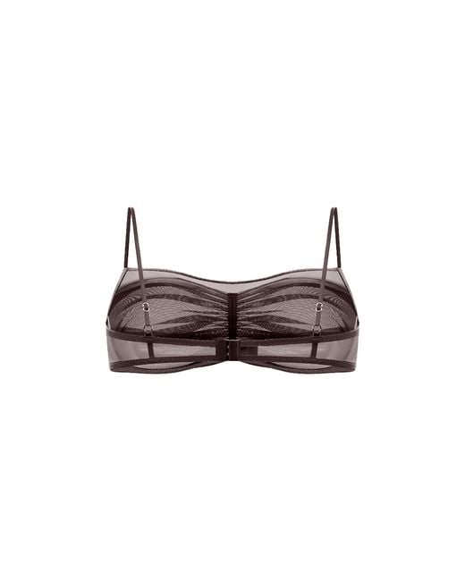 Zhilyova Brown Amora Gravity Bandeau
