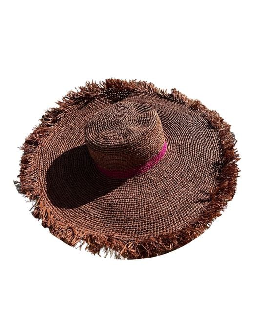 Zanatany Concepts Brown Chapeauté-Dark Hat