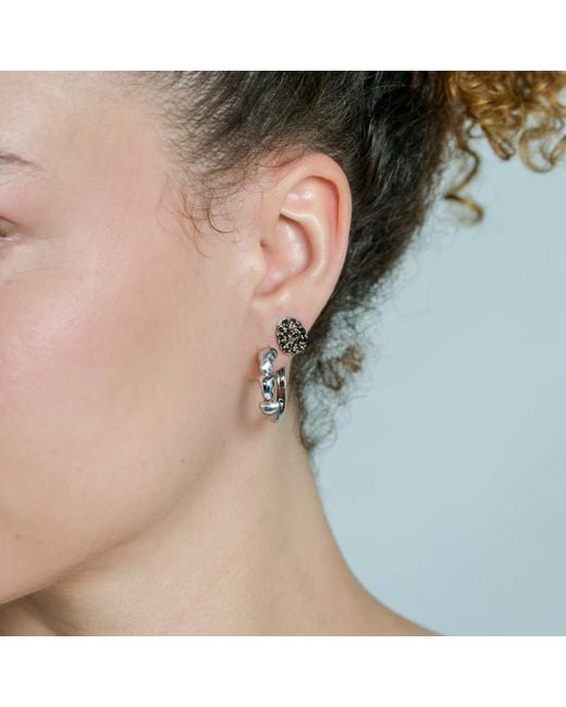 Onia Metallic Rope Hoops