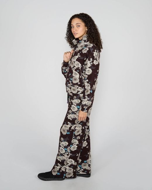 Lords of Harlech Brown June Serious Floral Jacket