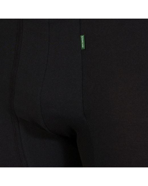 Zd - Zero Defects Black Helios Fly Front Boxer Egyptian Cotton for men