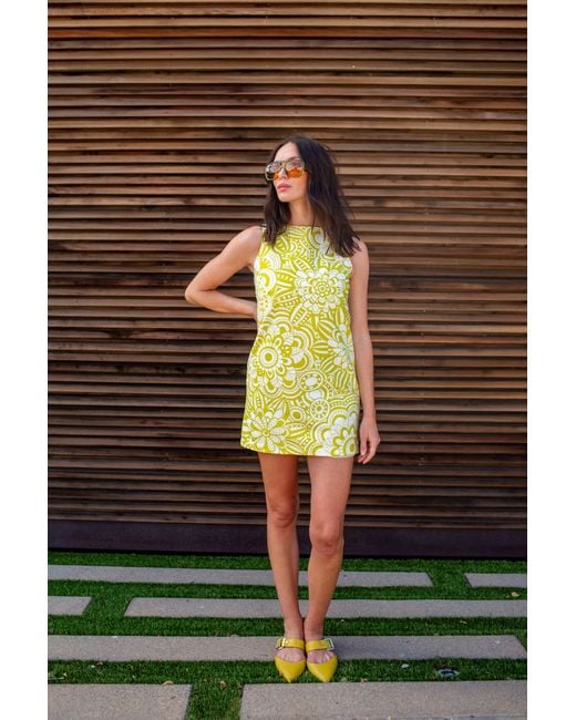 Jennafer Grace Green Penelope Mini Dress