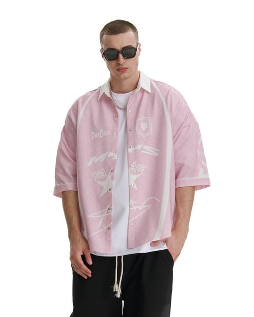 mysimplicated Pink Pop Cola Shirt for men