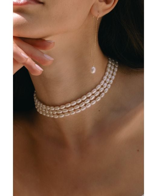 Chiara Tedeschi Jewellery White Ischia Vermeil Necklace