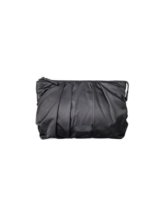 Tyvy New York Black The Aviator Large Cosmetic & Toiletry Pouch