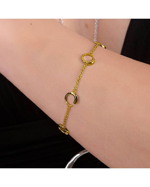 Lucy Quartermaine Metallic Luna Station Bracelet