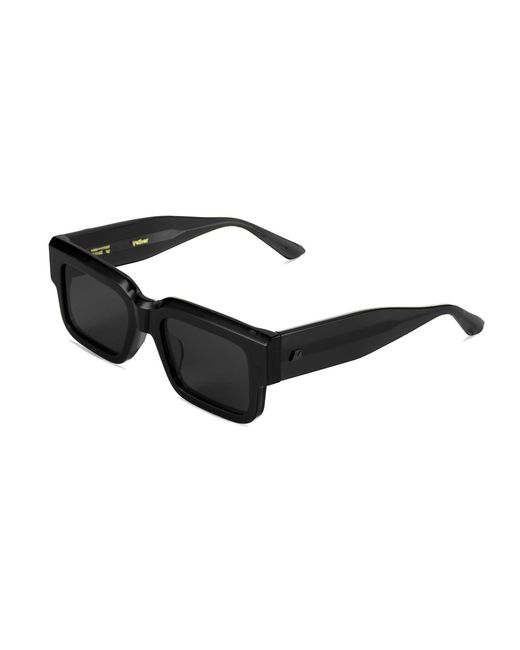 The Avantguard Black Vetiver Midnight Gloss Square Sunglasses