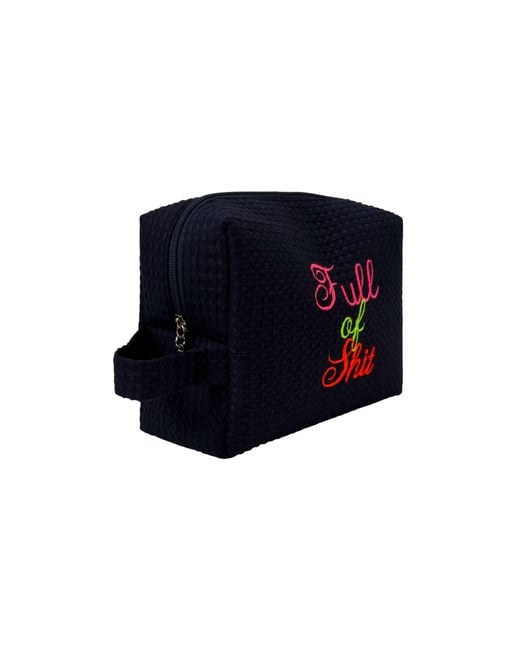Lilly Loves Blue Full Of Shit Neon Cosmetic Bag