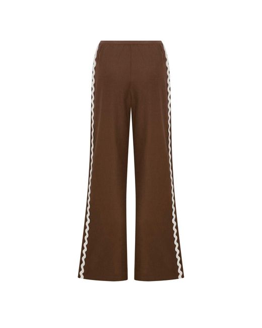 Thisisu Collection Brown Wavy Pant