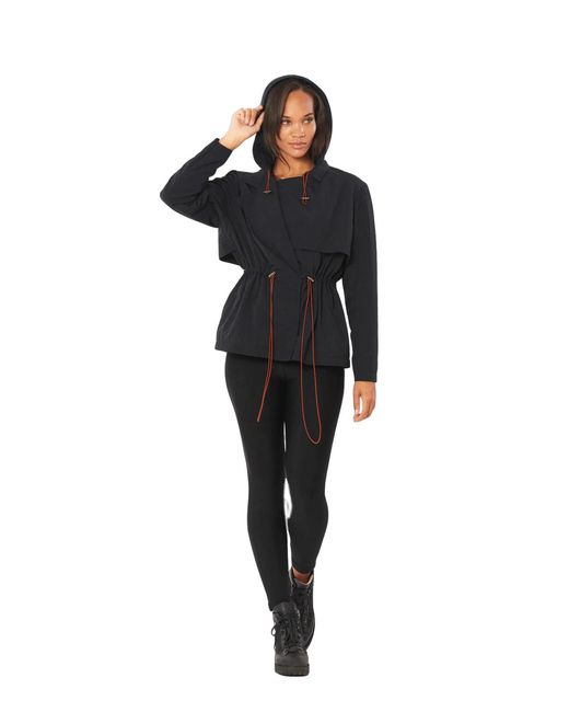 Bennu Black Ruth Rain Jacket