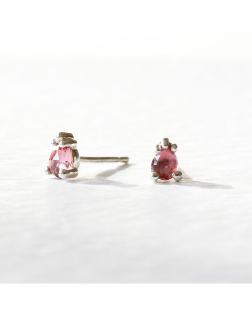 Lee Renee Pink Tourmaline Earrings