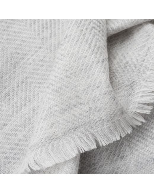 Antra Designs Gray The Herringbone Stripe