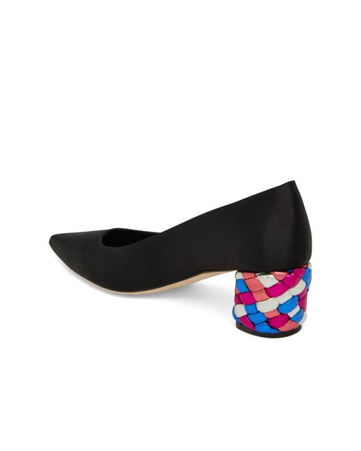 April & Alex Black Essie Noir Pump