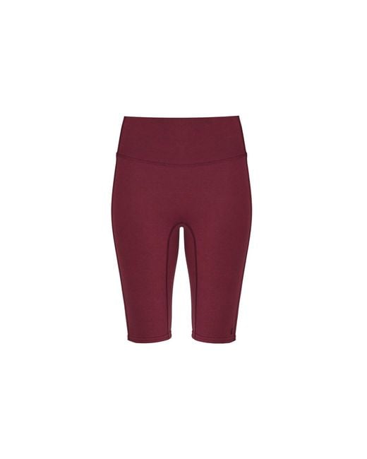The Koozy Red Skylar Cycling Shorts