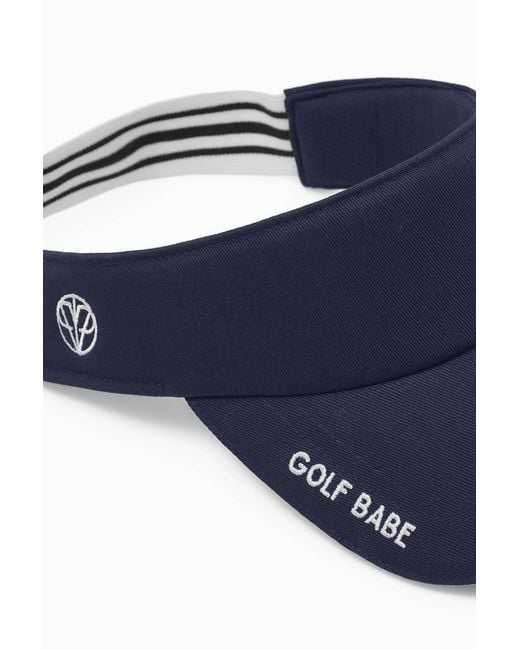 Victoria Paulsen Blue Golf Babe Visor