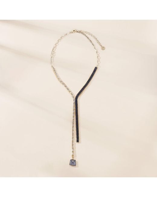 Rare Matters Jewelry Metallic Golden Hour Lariat Necklace