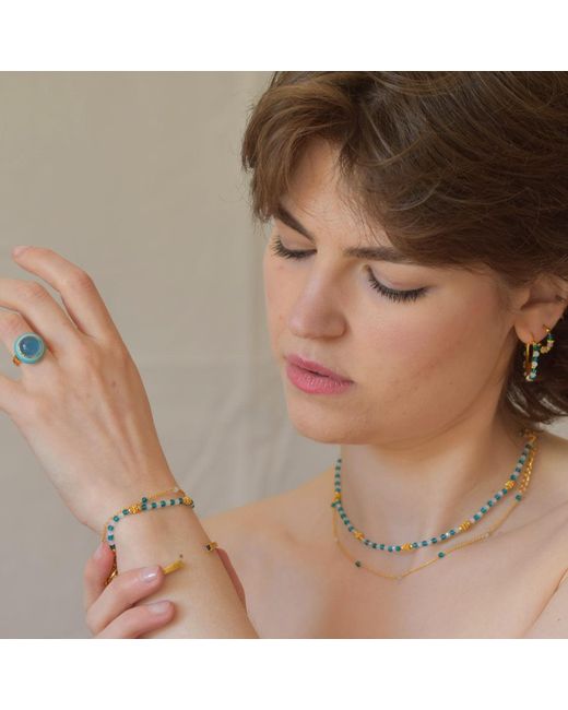 GEM BAZAAR Metallic Ocean Mist Chain