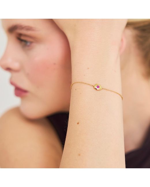 Arctic Fox & Co. Metallic The January Birthstone Bracelet
