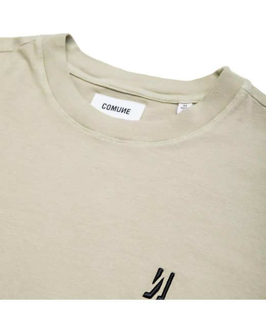 Comune Natural Nori Oversized Tee for men