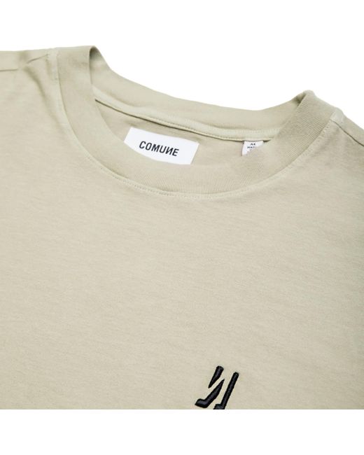 Comune Natural Nori Oversized Tee for men