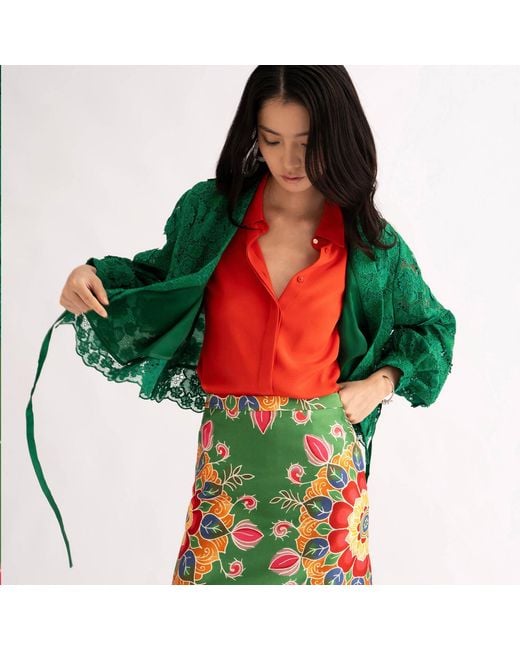 Emma Wallace Green Zhi Jacket