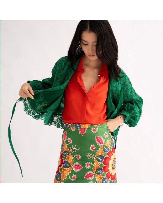 Emma Wallace Green Zhi Jacket