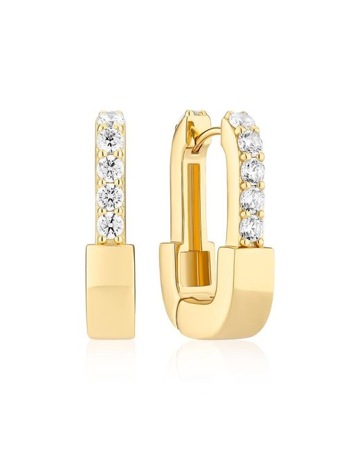 Sif Jakobs Jewellery Metallic Earrings Maratea With Zirconia