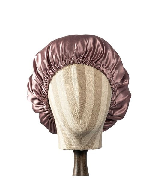 Soft Strokes Silk Natural Pure Mulberry Silk Cocoa Hair Bonnet