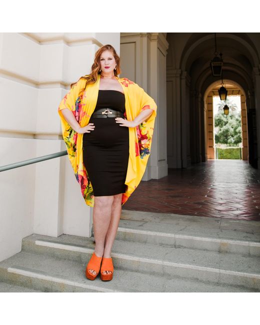 Byvinnik Yellow Coloratura Cape
