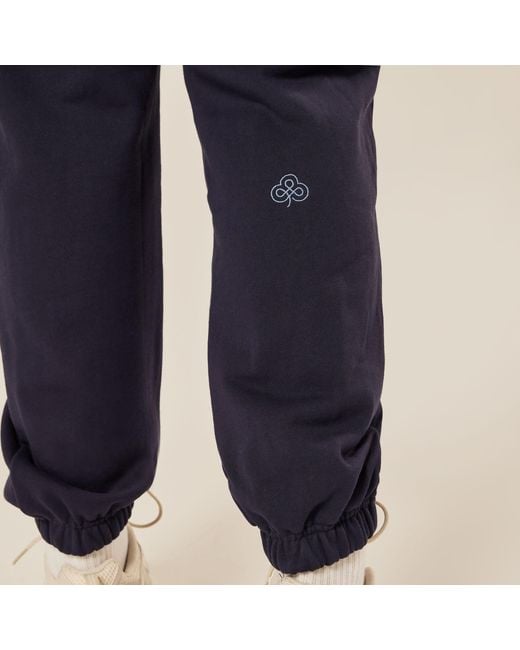 Be Athletica Blue Varsity Athletica Sweatpants