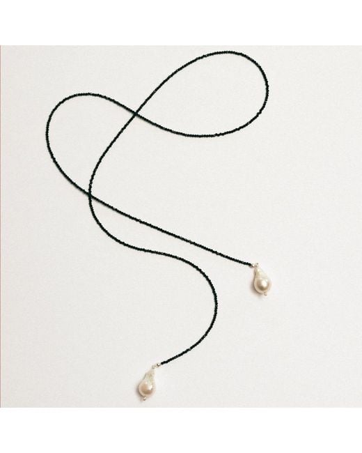 EVA REMENYI Metallic Swan Wrap Necklace