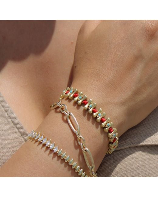 1610Istanbul Brown Ancient Mediterranean Bracelet