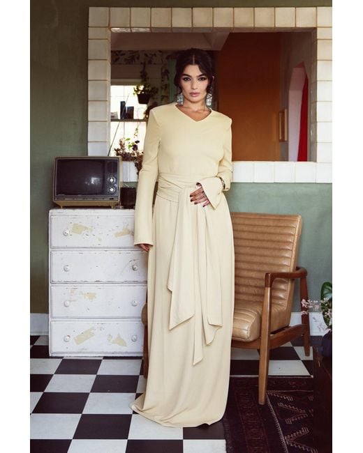 Rayan Natural The Tie Dress