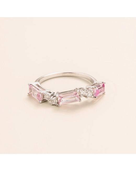 Juvetti Pink Forma Ring