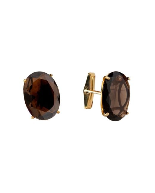Bounkit Black Ryan Cufflinks Smoky for men