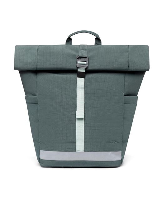 Lefrik Blue Lars Roll Top Backpack Laurel for men
