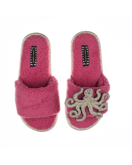 pink slipper sliders