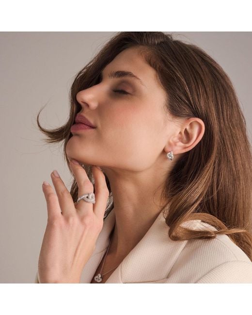 Sif Jakobs Jewellery Metallic Earrings Imperia Creolo