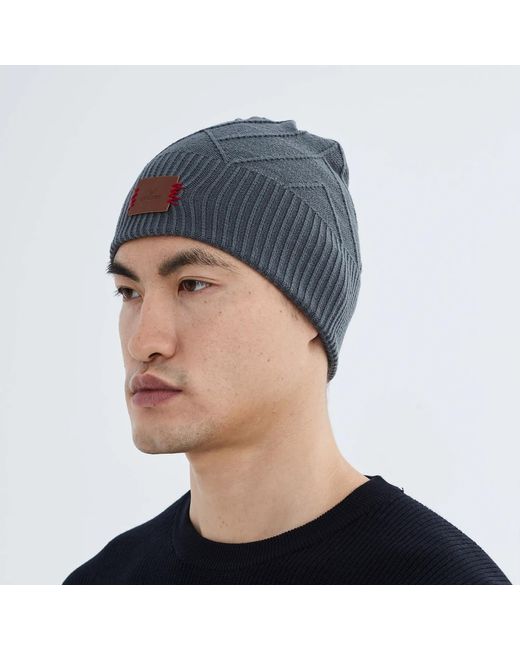 Norbron Gray Bonham Skin Beanie for men
