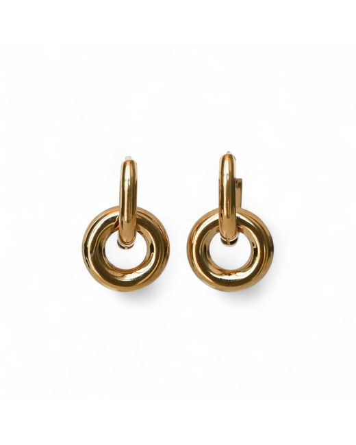 Miss Cecilia Metallic Orbit Hoops